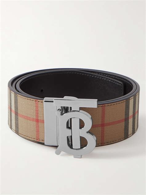 burberry mens belt price|vintage Burberry belt men.